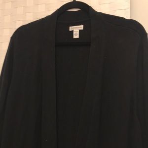 2X Croft and Barrow black cardigan